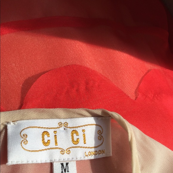 Ci Ci London evening dress - Sz M - Picture 8 of 8